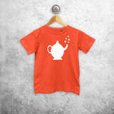 Genie in bottle glow in the dark kids shortsleeve shirt