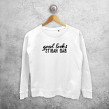 'Good looks - Bad habits' sweater