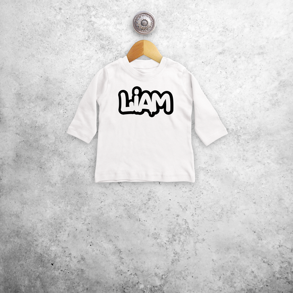 Graffiti baby longsleeve shirt