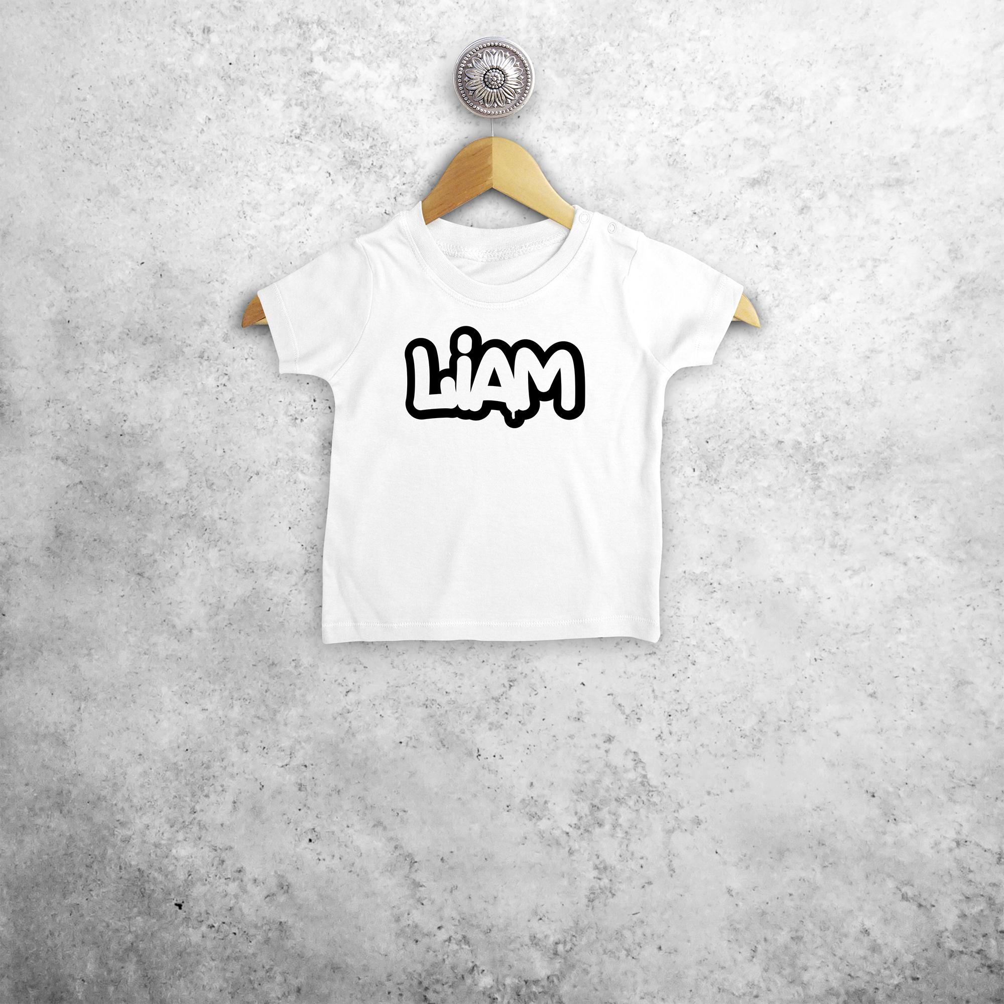 Graffiti baby shortsleeve shirt