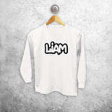 Graffiti kids longsleeve shirt