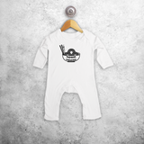 'Hopeless ramentic' baby romper