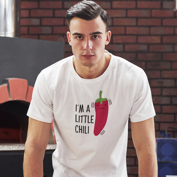 'I'm a little chili' adult shirt