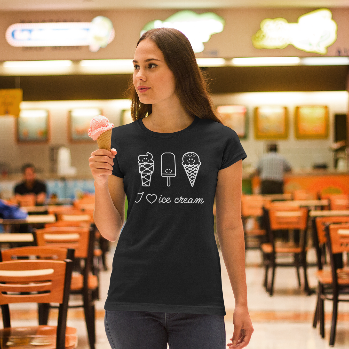 Ice cream adult shirt