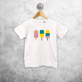 Ice cream kids shortsleeve shirt