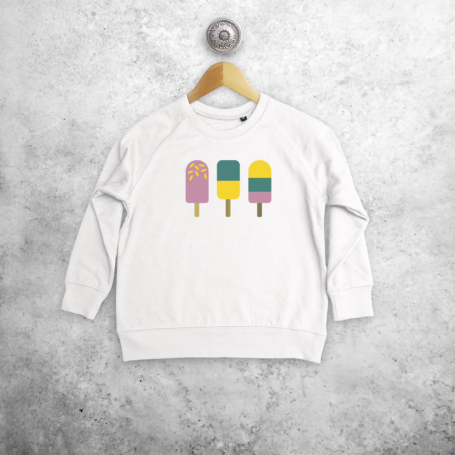 Ice cream kids sweater