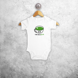 'I love you so matcha' baby shortsleeve bodysuit