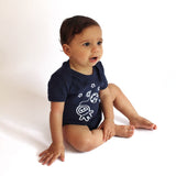 Astronaut baby shortsleeve bodysuit