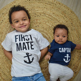 'First mate' kids shortsleeve shirt