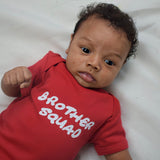 'Brother squad' baby shortsleeve bodysuit