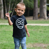 Skull baby shortsleeve shirt