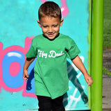 'Hug dealer' kids shortsleeve shirt