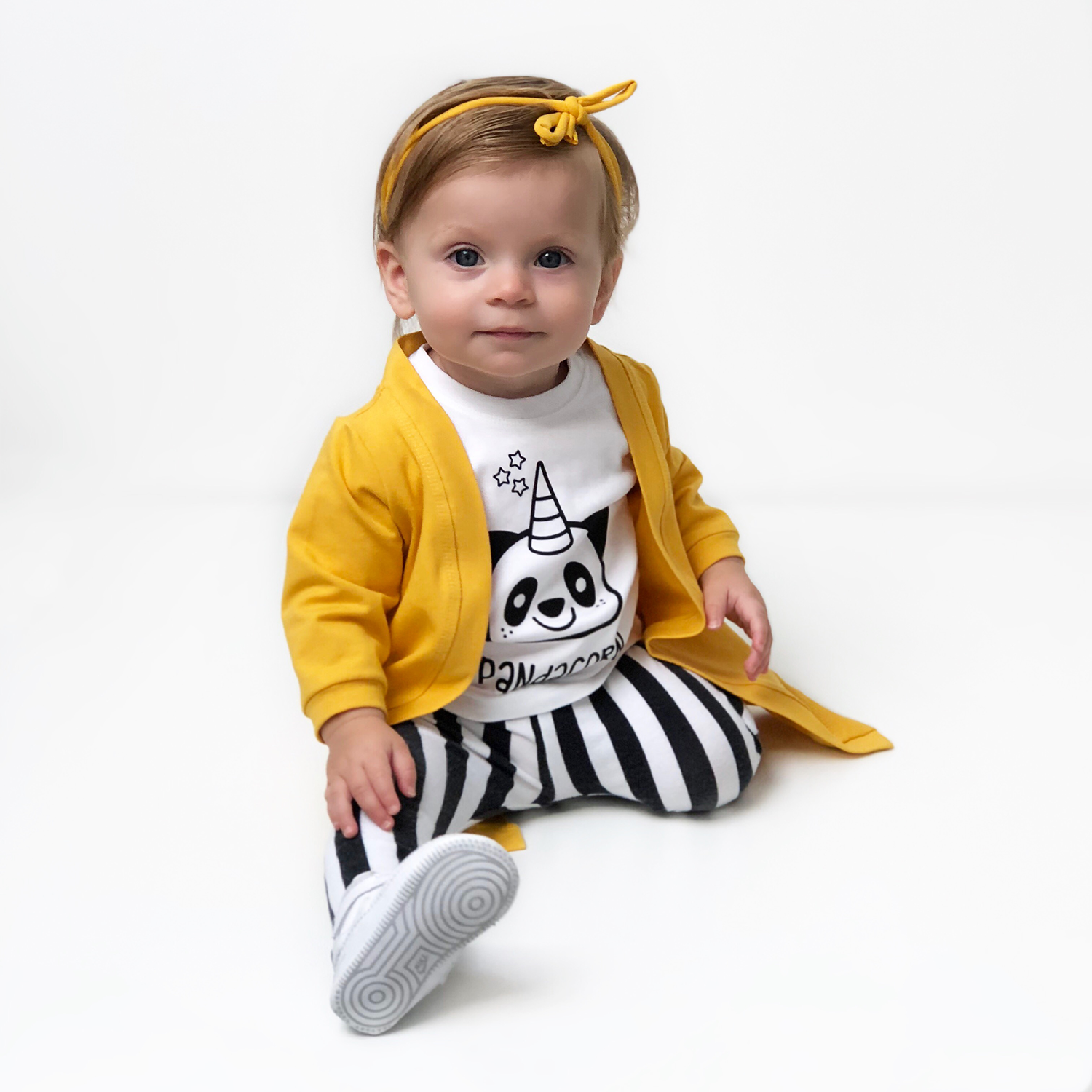 Pandacorn baby shortsleeve shirt