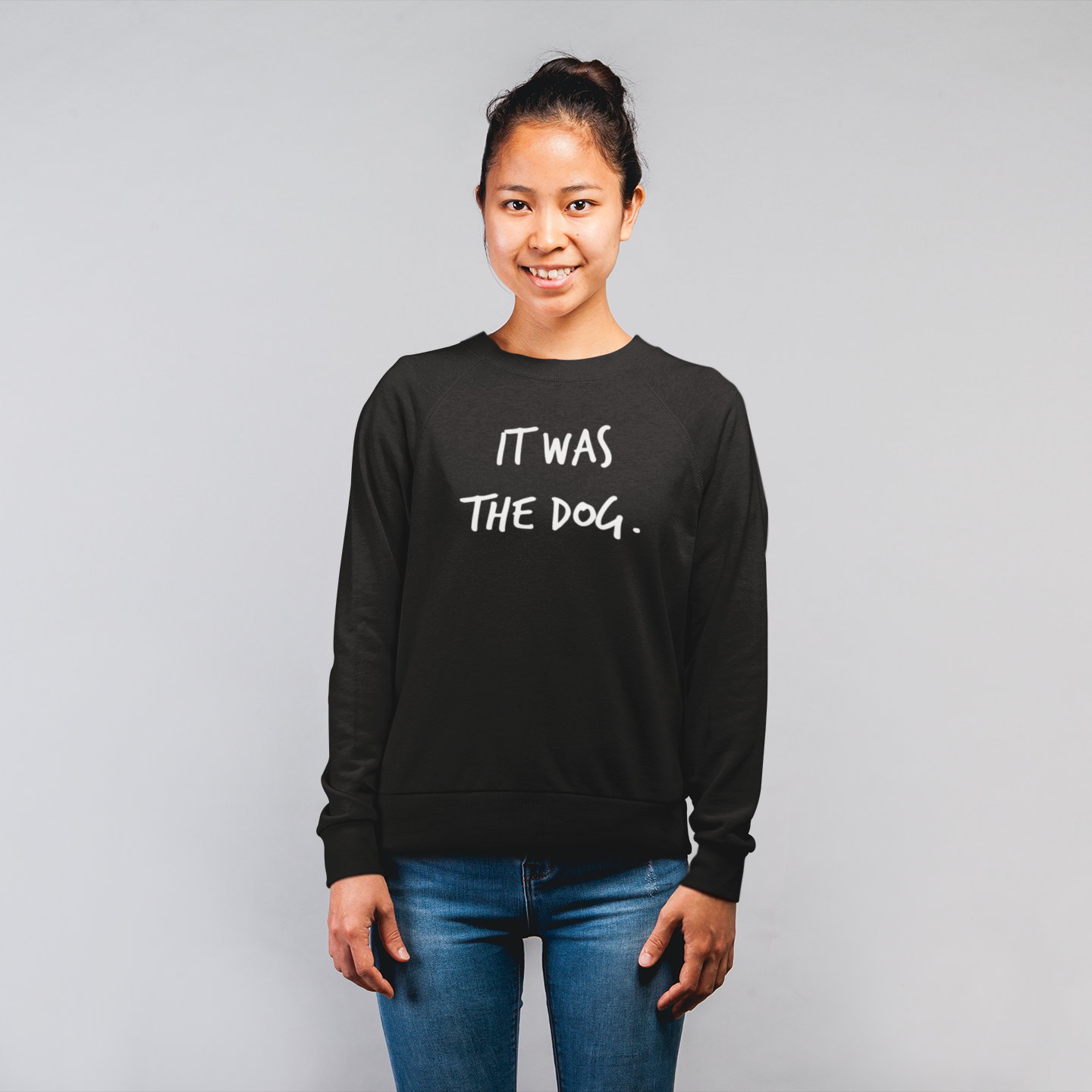 'It was the dog' sweater