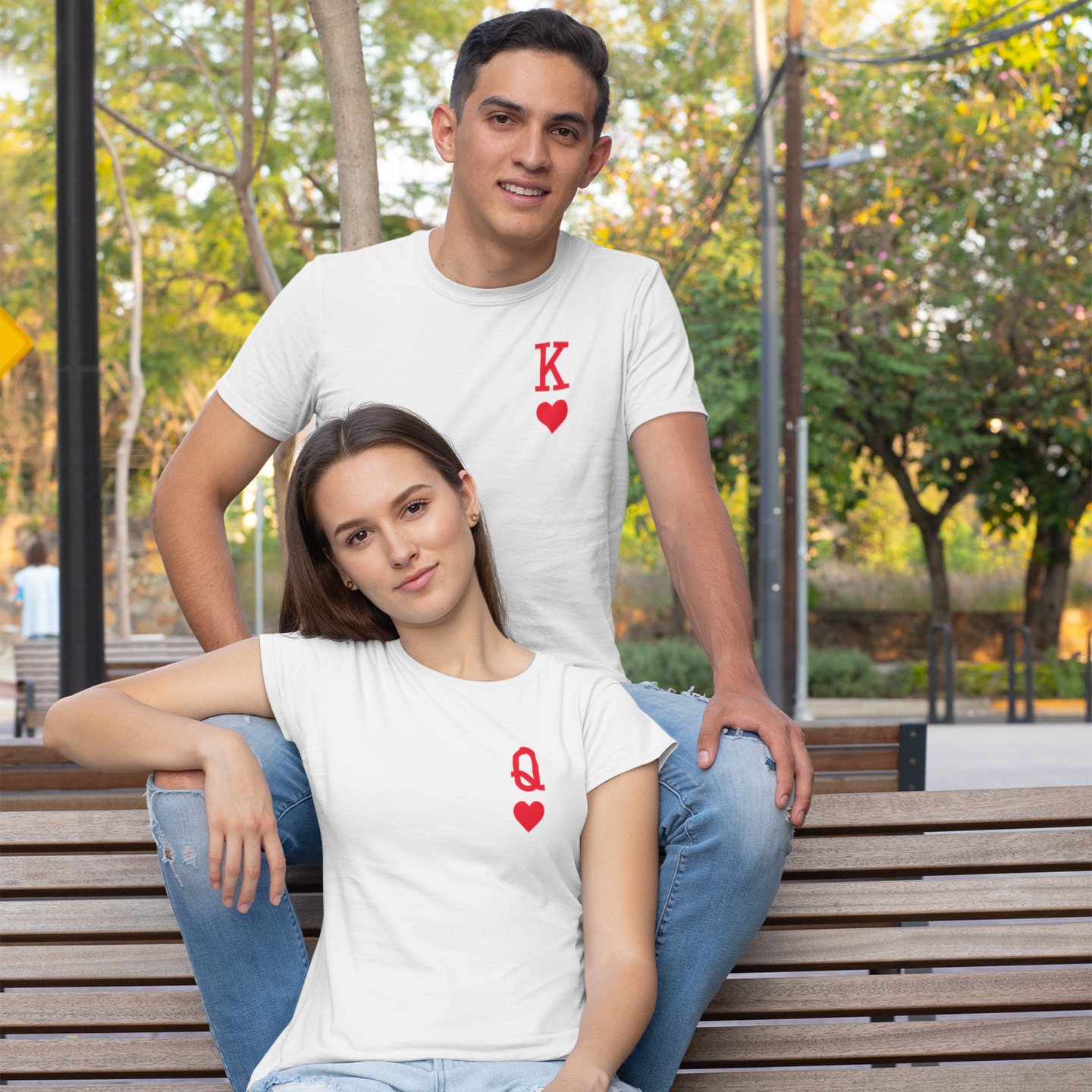 'King of hearts' adult shirt