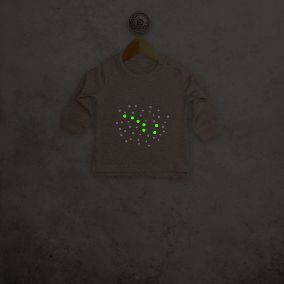 Little bear glow in the dark baby sweater