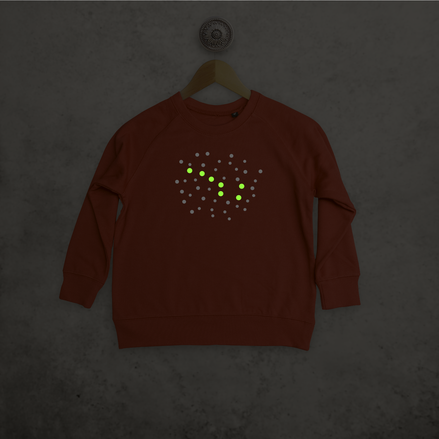 Little bear glow in the dark kids sweater