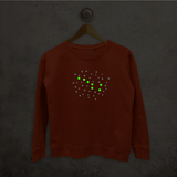 Little bear glow in the dark sweater