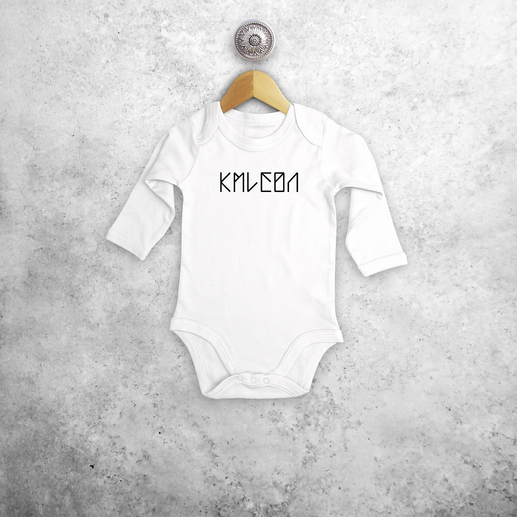 KMLeon baby longsleeve bodysuit