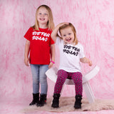 'Sister squad' kids shortsleeve shirt