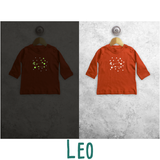 Star sign glow in the dark baby longsleeve shirt