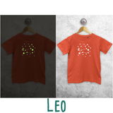 Star sign glow in the dark kids shortsleeve shirt