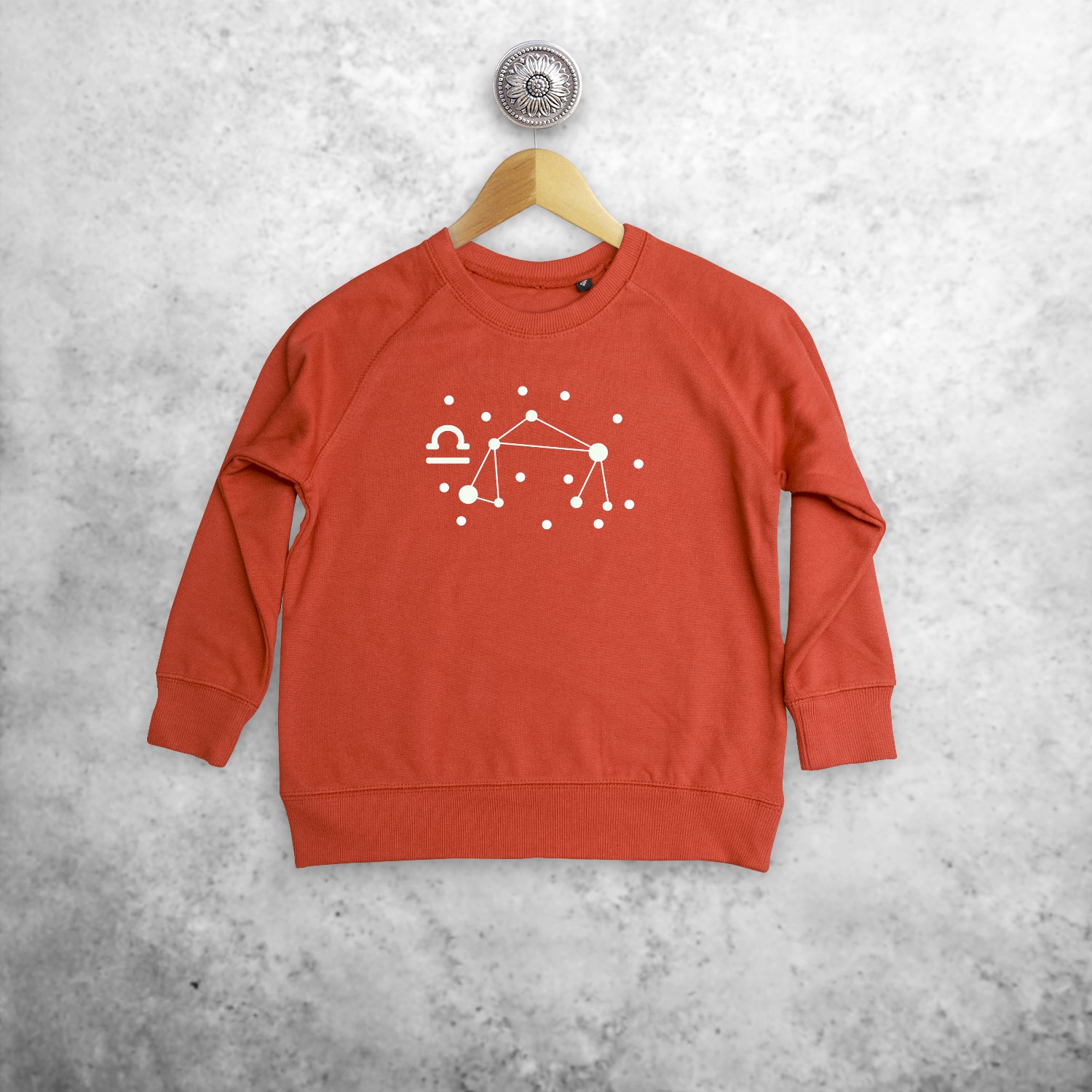 Star sign glow in the dark kids sweater