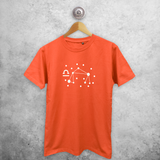 Star sign glow in the dark adult shirt