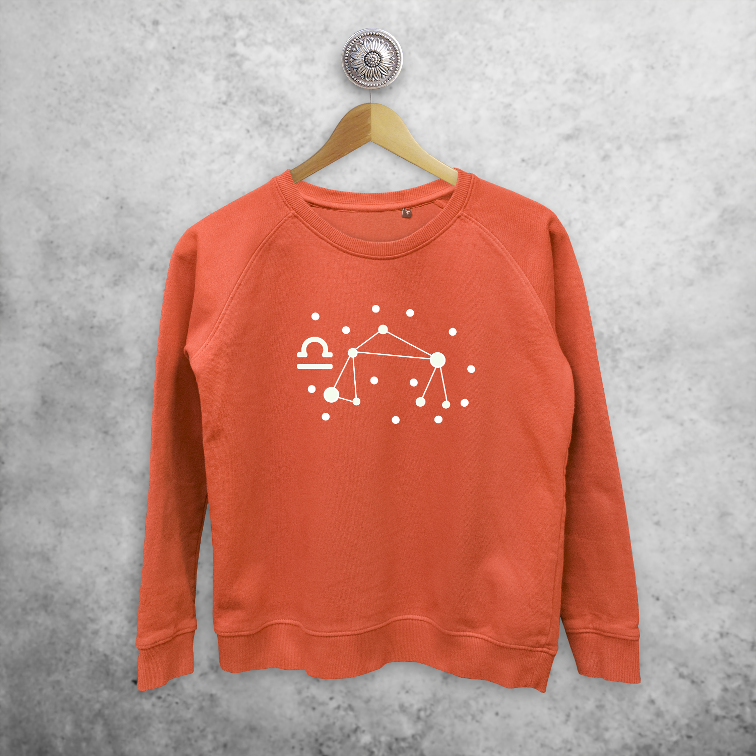 Star sign glow in the dark sweater