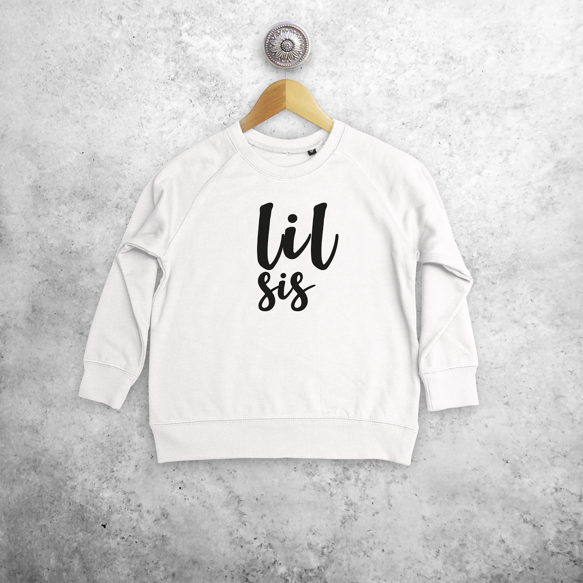 'Lil sis' kids sweater