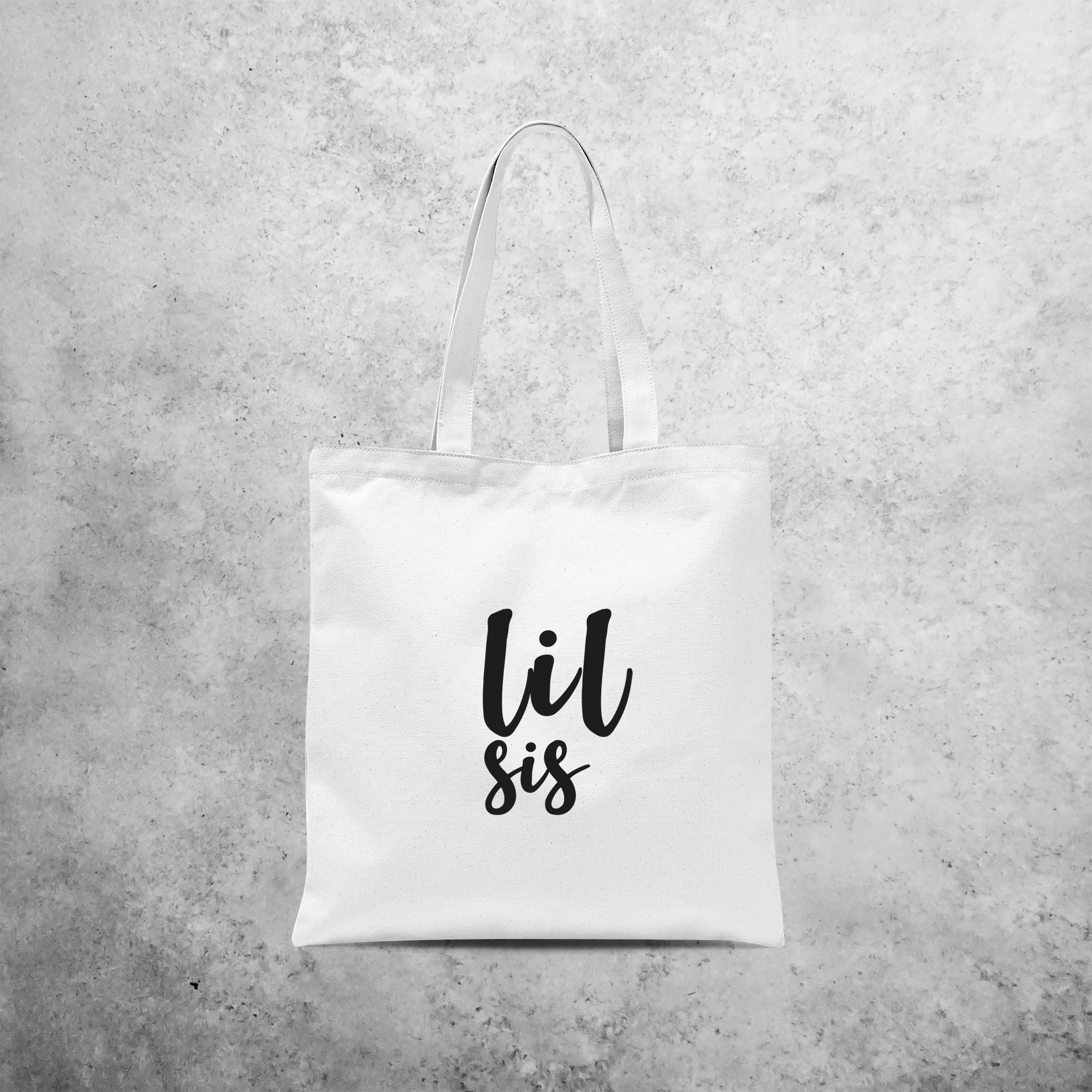 'Lil sis' tote bag