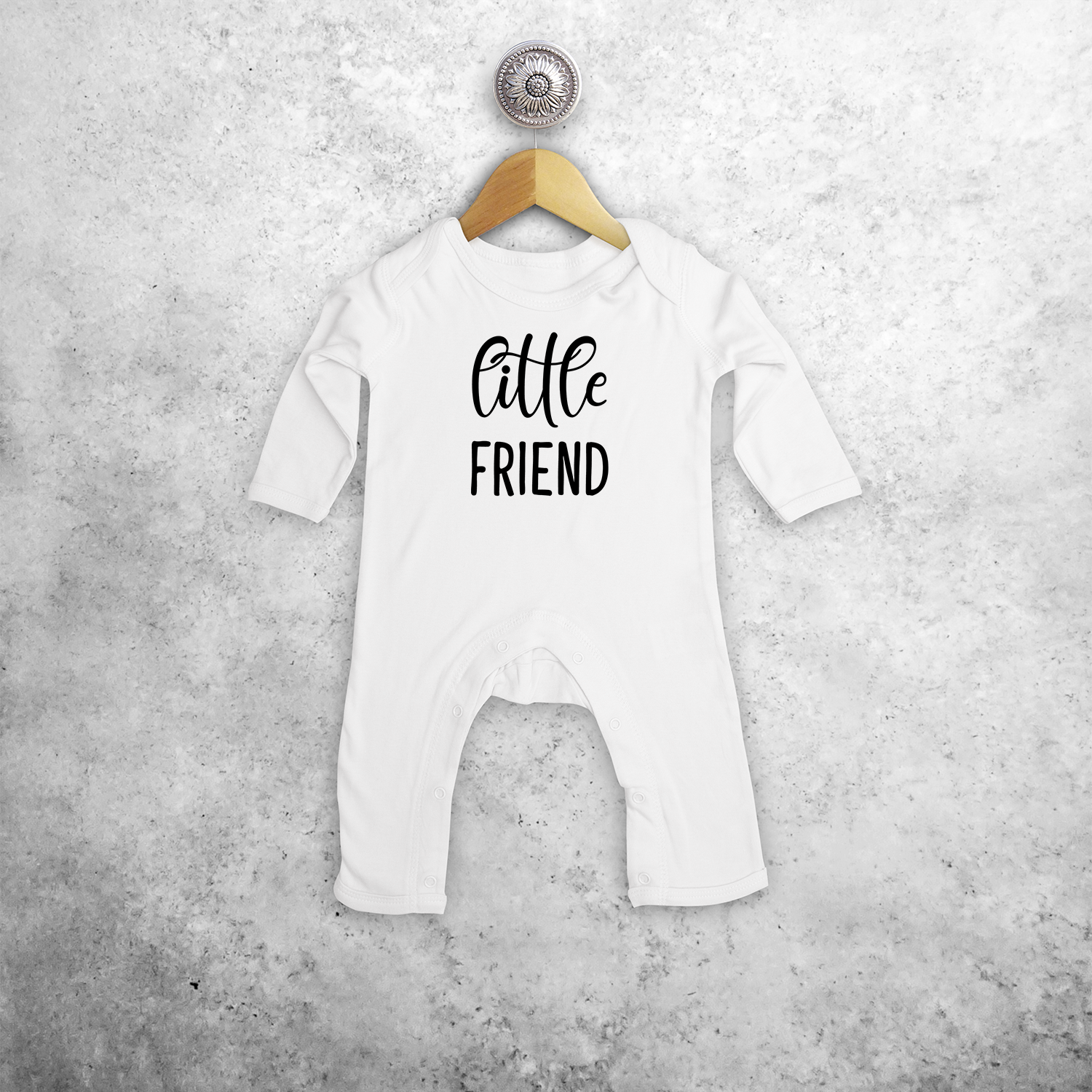 'Little friend' baby romper