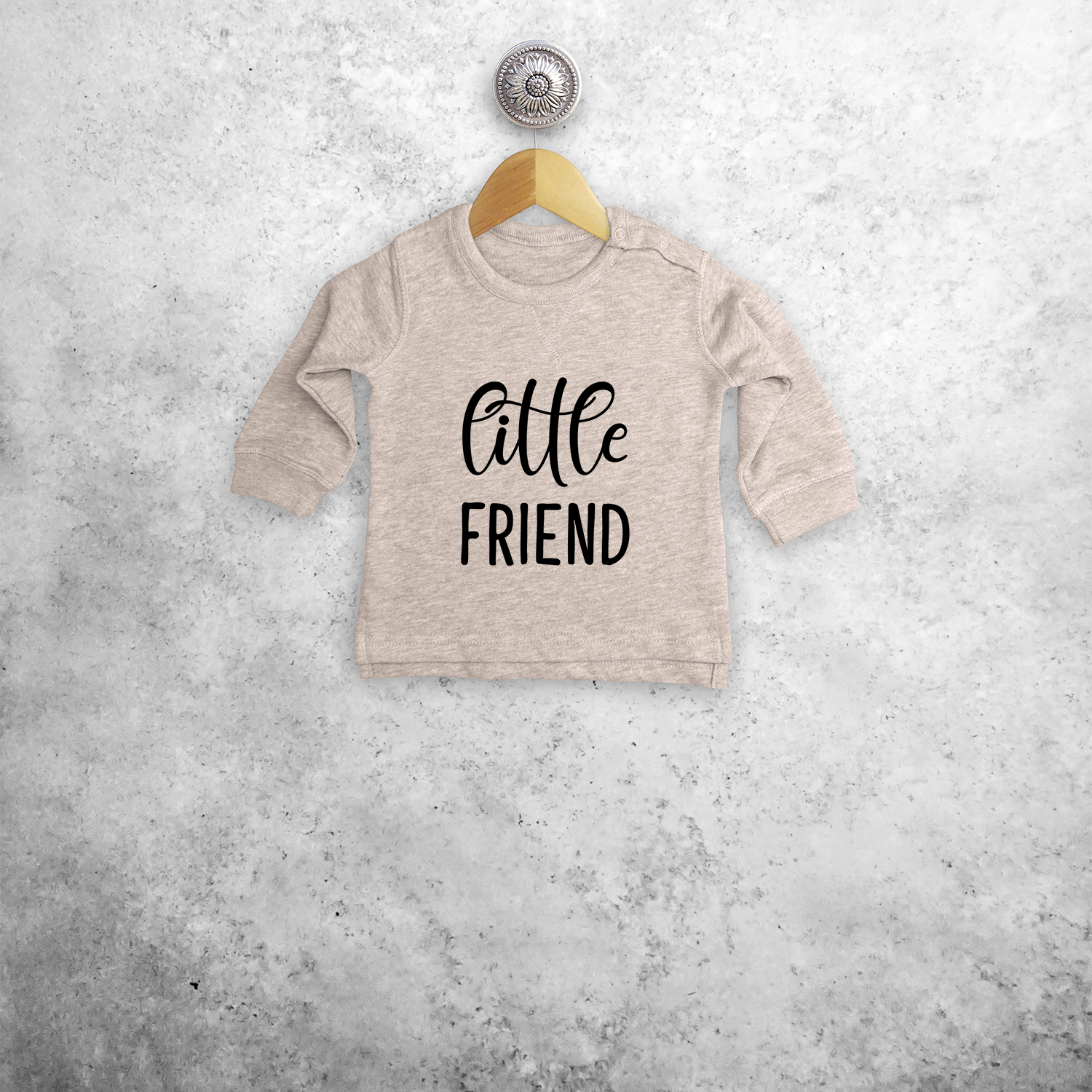 'Little friend' baby sweater