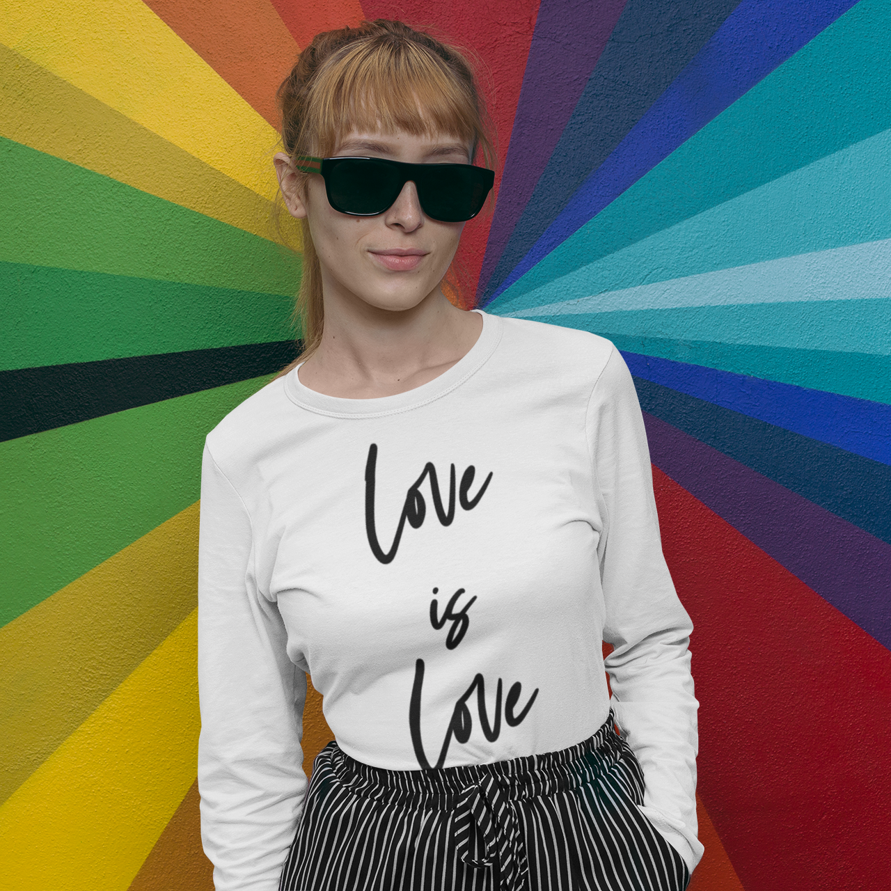 'Love is love' adult longsleeve shirt