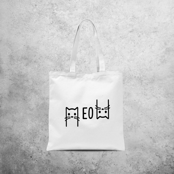 'Meow' tote bag