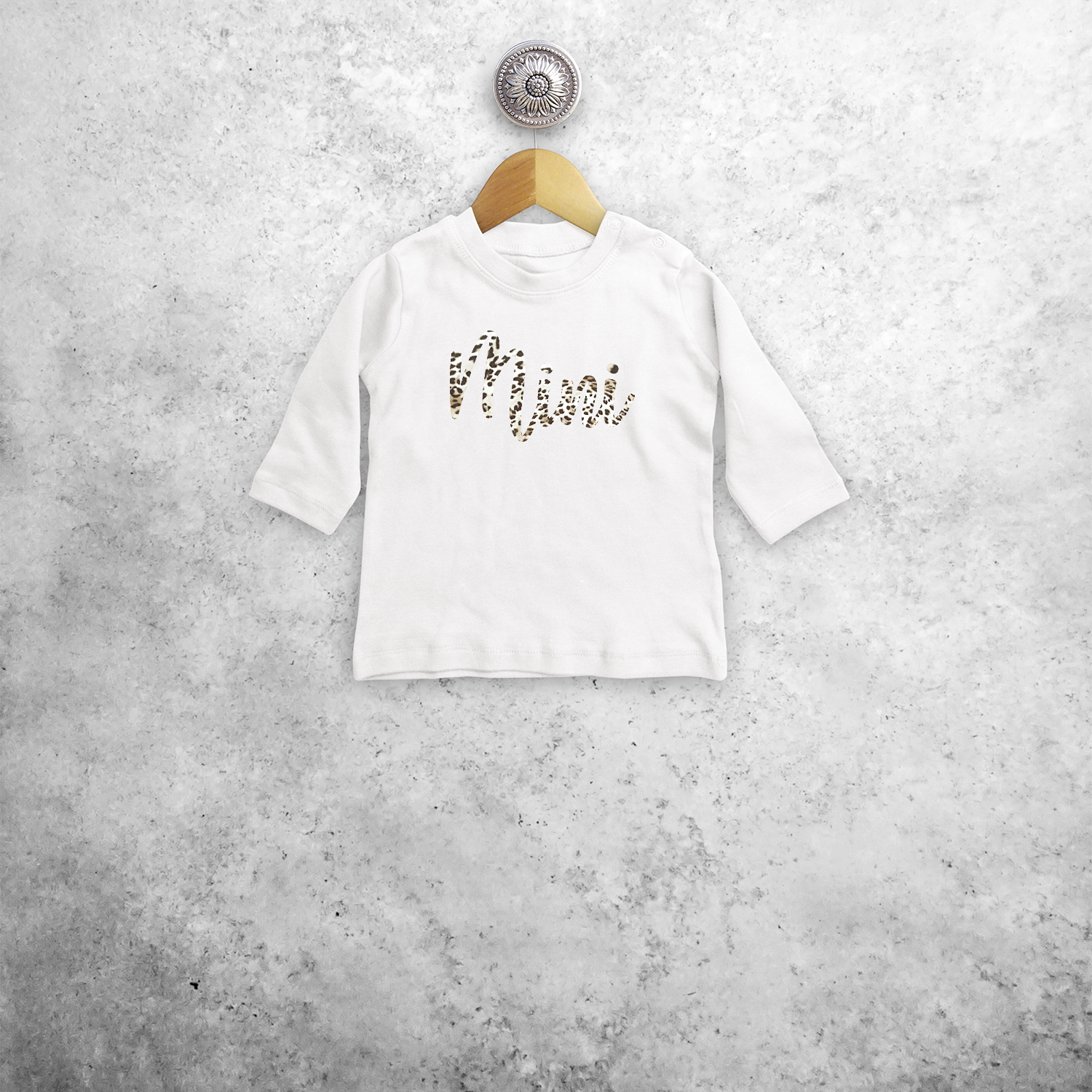 'Mini' baby longsleeve shirt