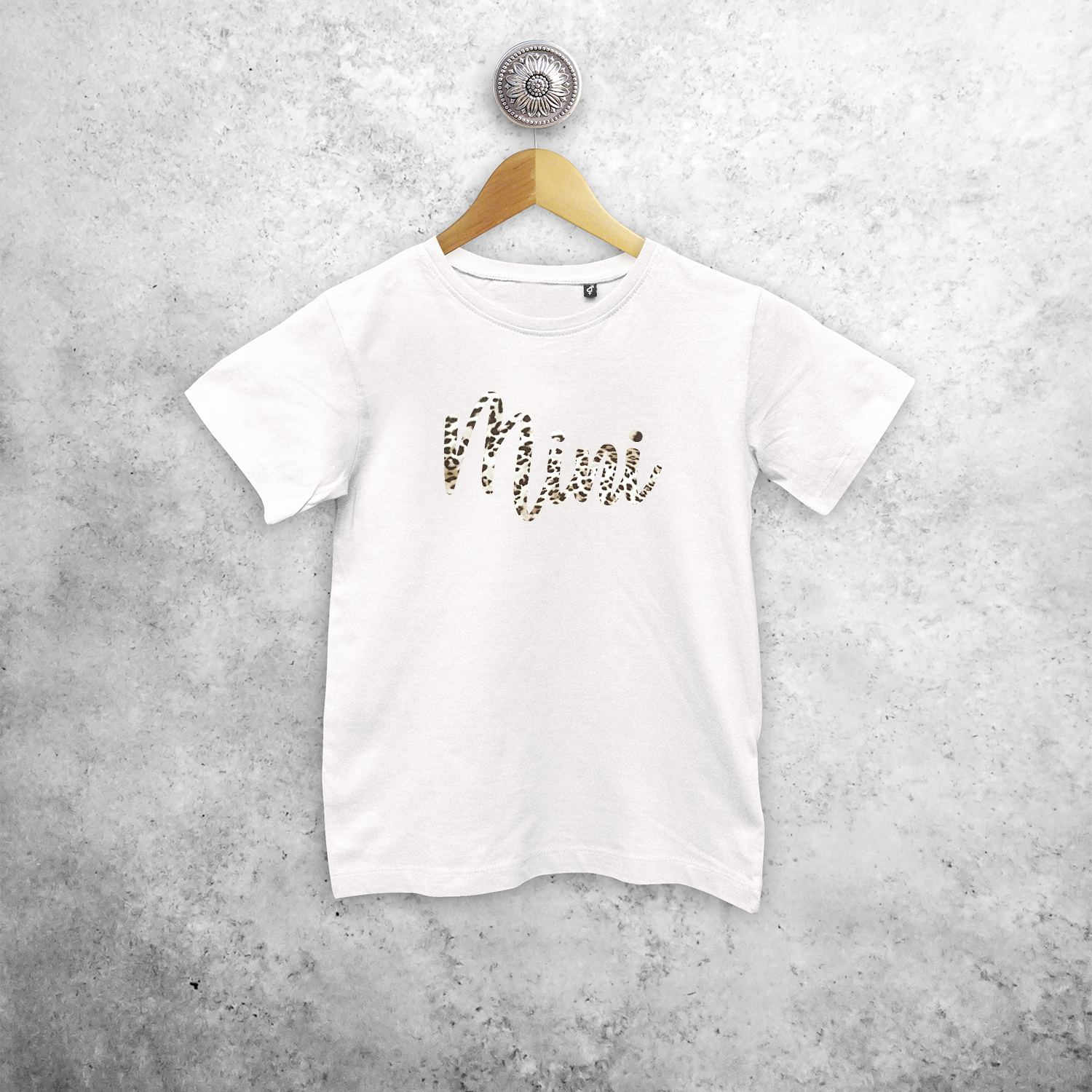 'Mini' kids shortsleeve shirt