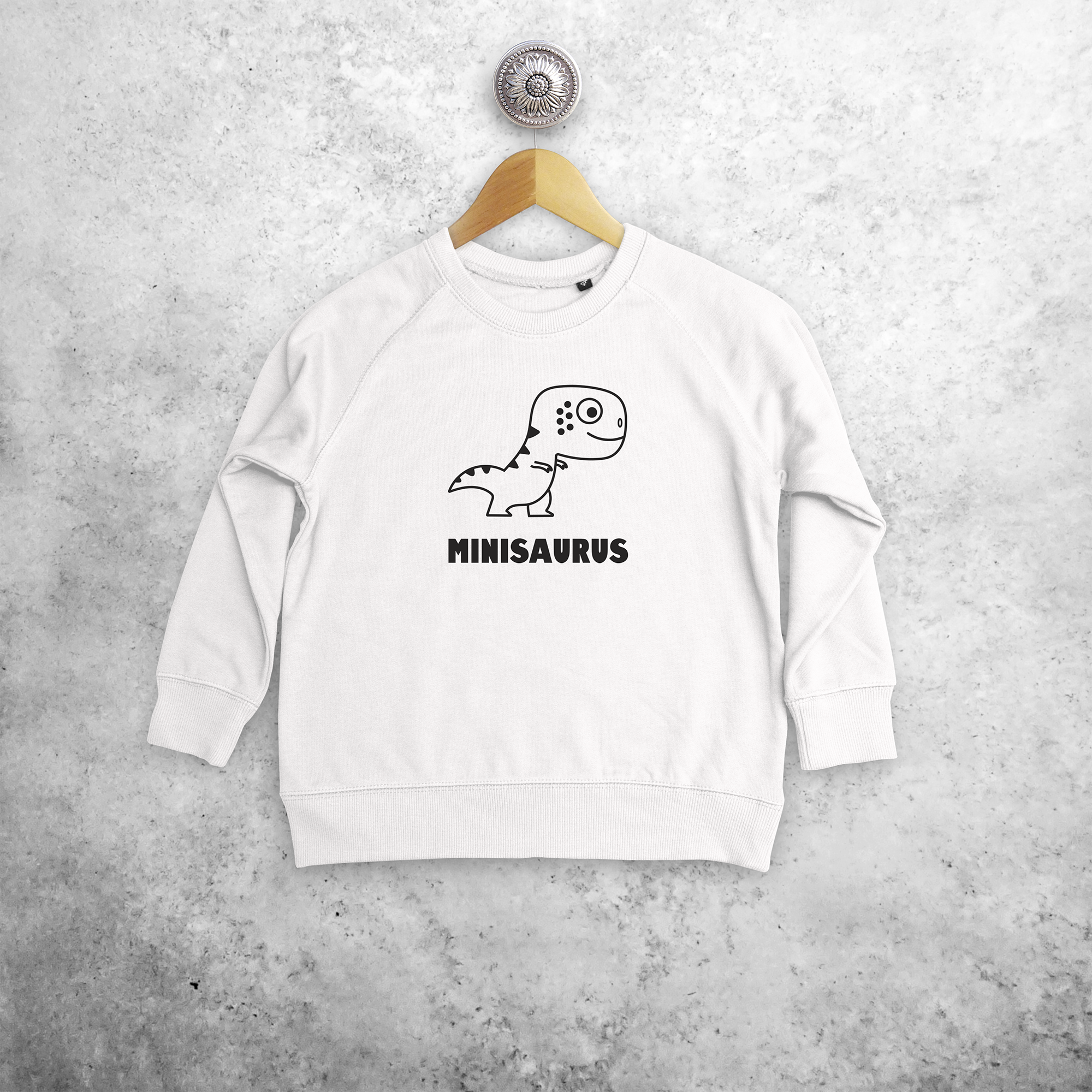 'Minisaurus' kids sweater