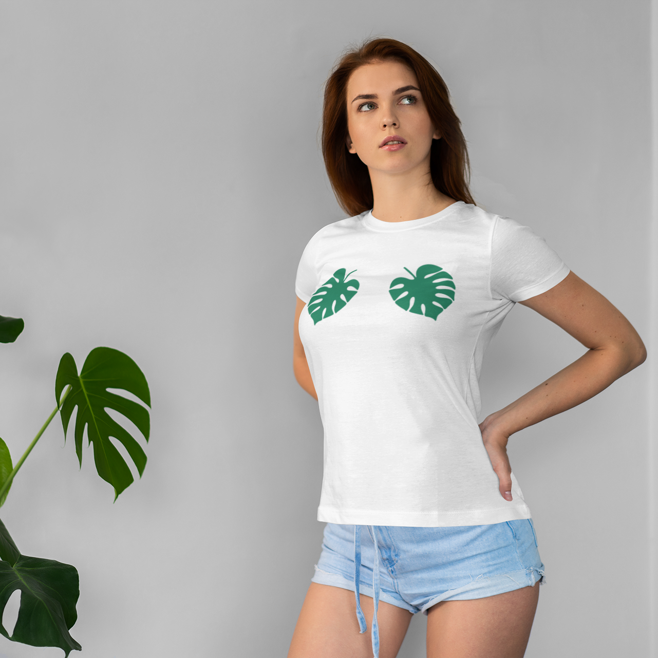 Monstera adult shirt