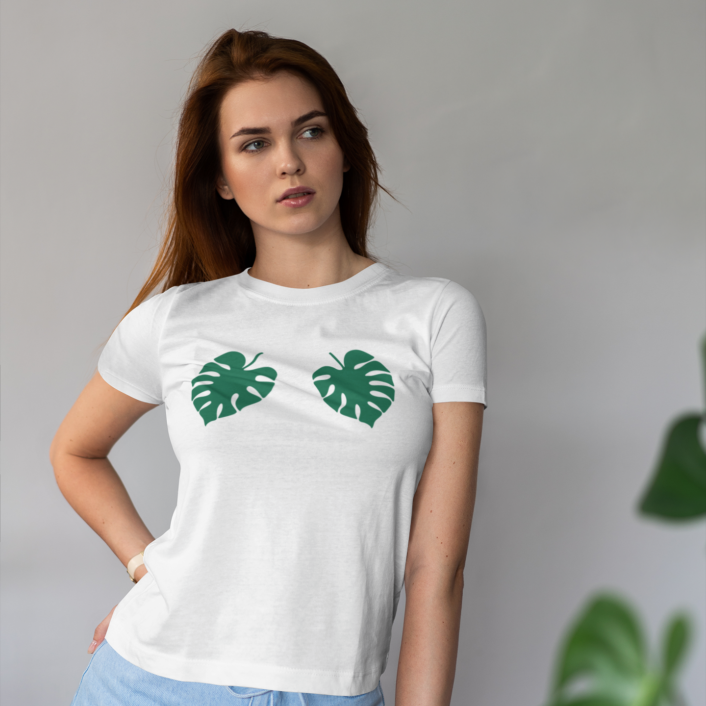 Monstera adult shirt