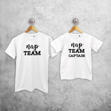 'Nap team' & 'Nap team captain' matching shirts