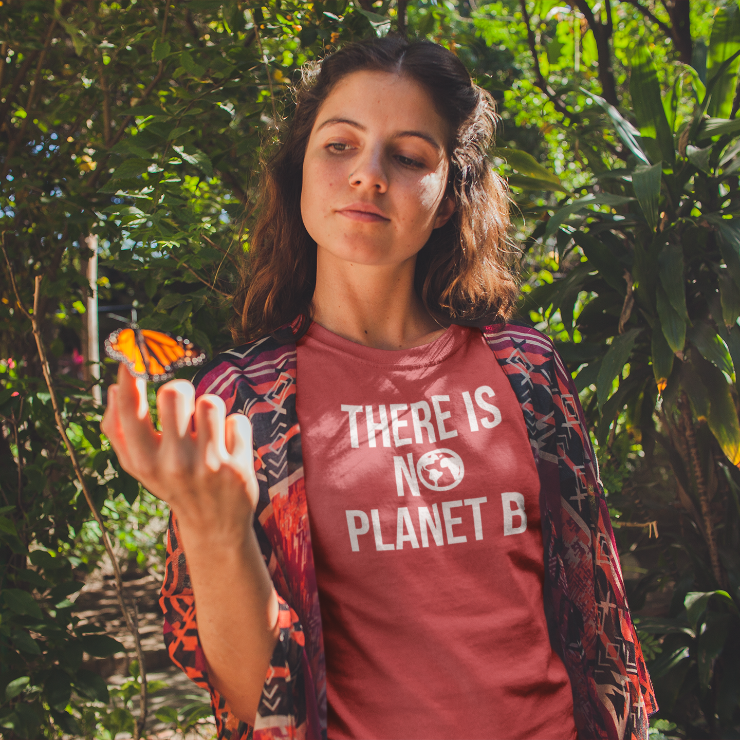 'There is no planet B' adult shirt