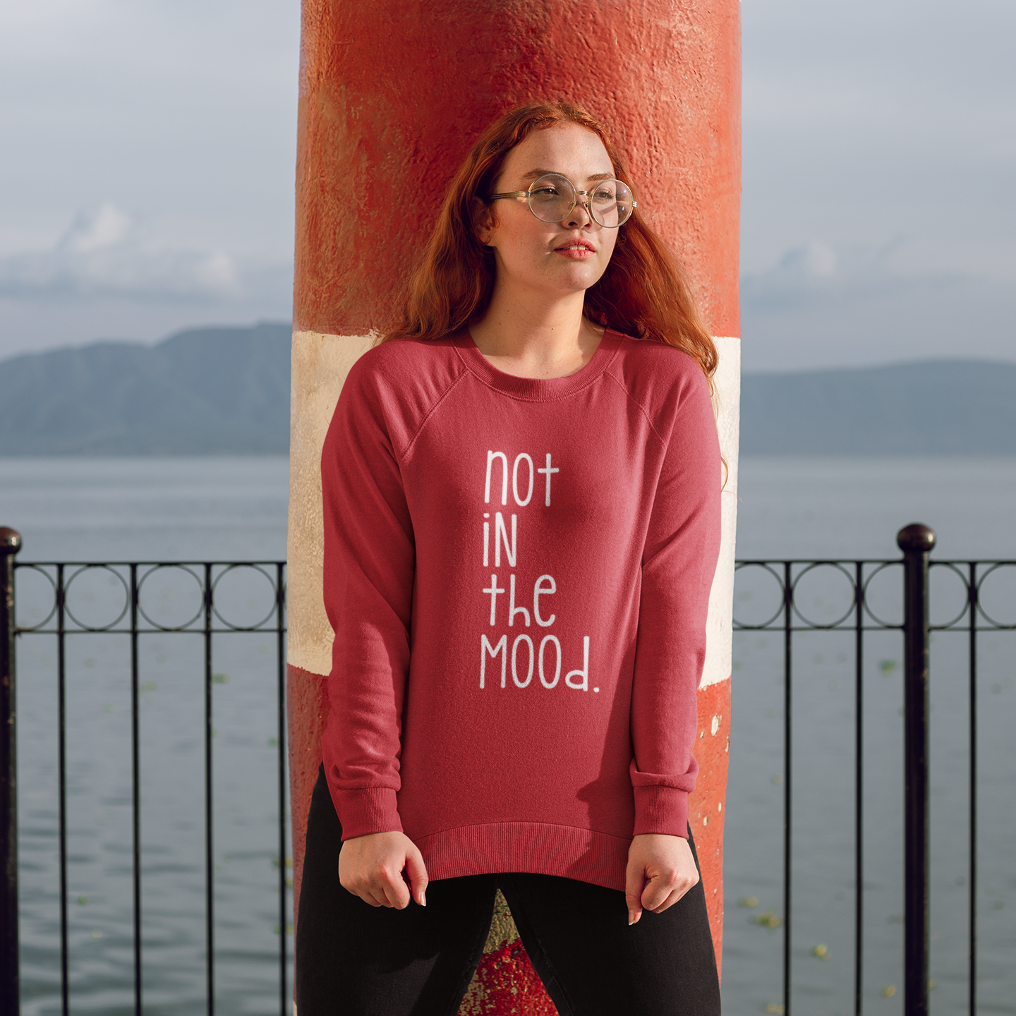 'Not in the mood' sweater