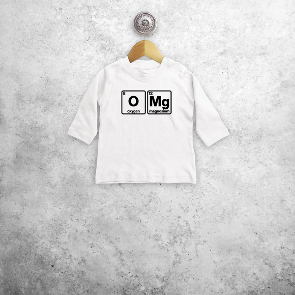 'OMG' baby longsleeve shirt