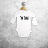 'OMG' baby longsleeve bodysuit