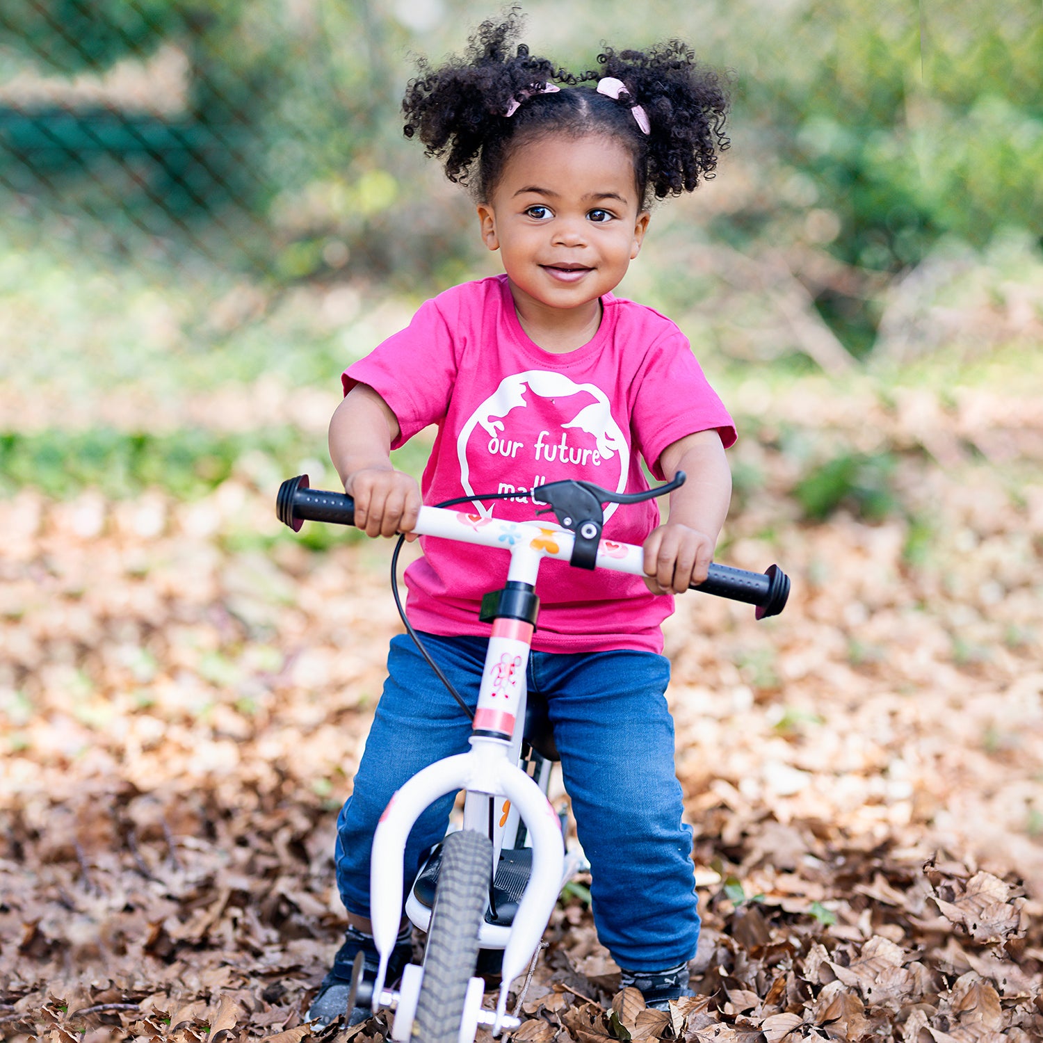 'Our future matters' kids shortsleeve shirt