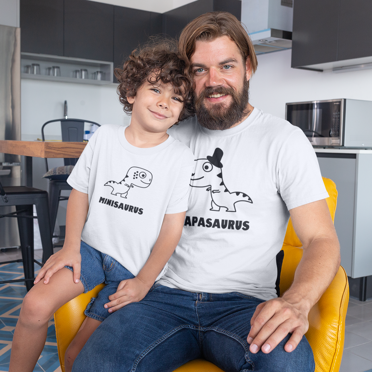 'Papasaurus' adult shirt