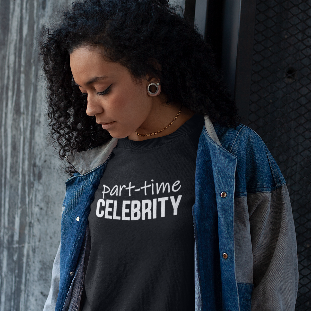 'Part-time celebrity' sweater