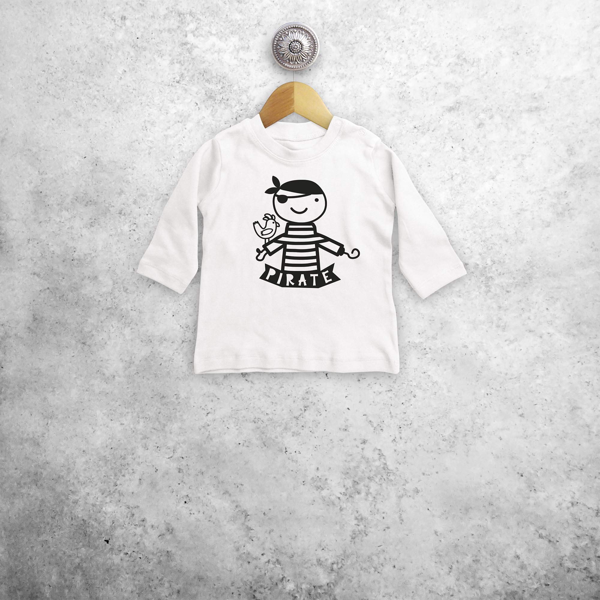 Pirate baby longsleeve shirt