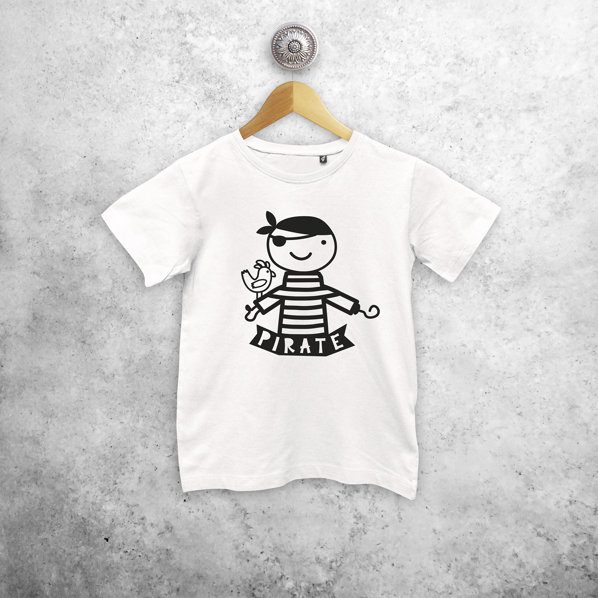 Pirate kids shortsleeve shirt